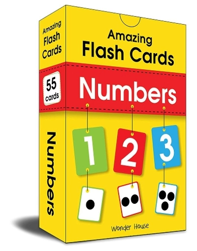 Prakash books Amazing Flash Cards Numbers - 54 Cards