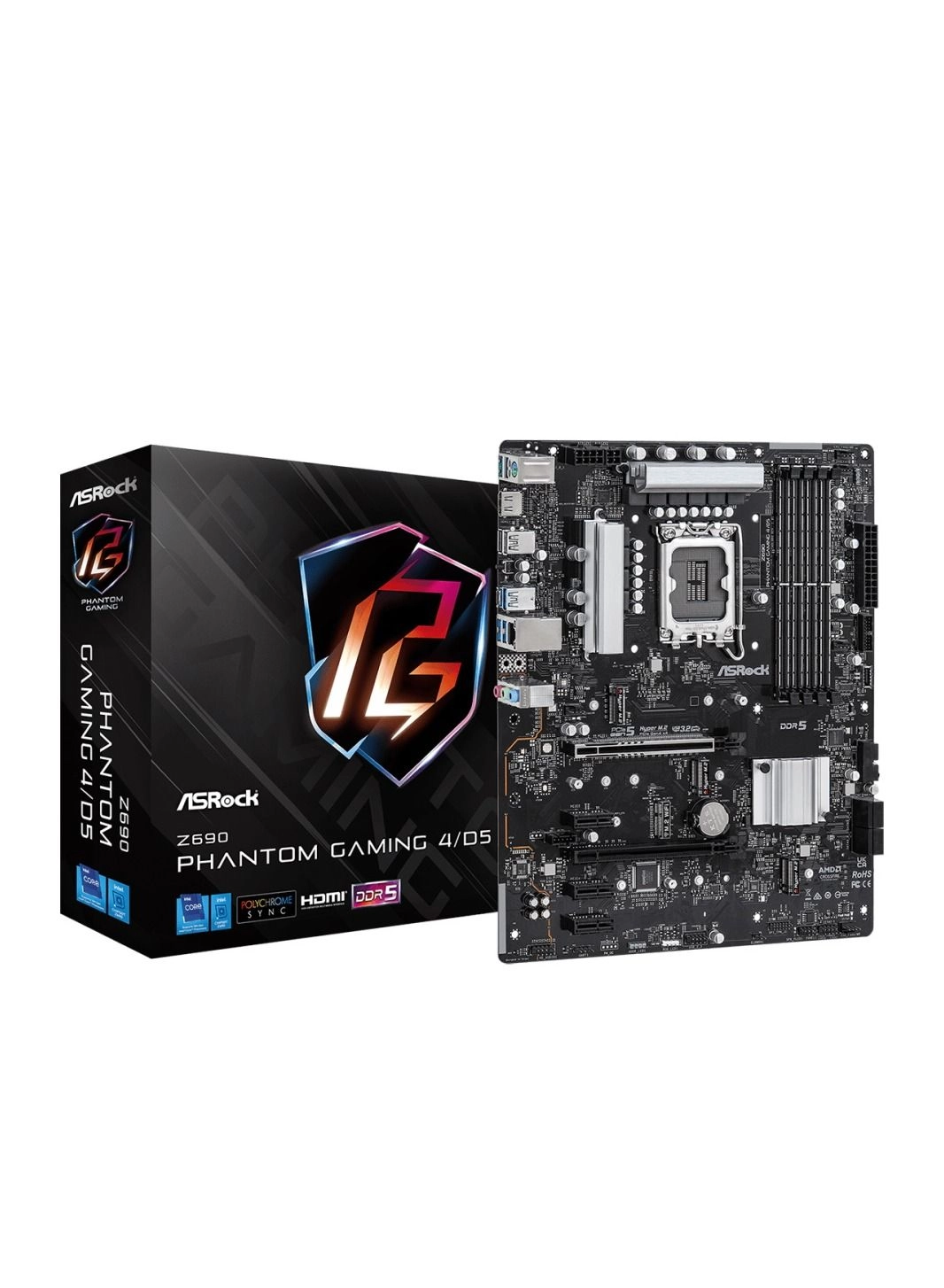 Asrock Z690 Phantom Gaming 4/D5 - LGA1700 DDR5
