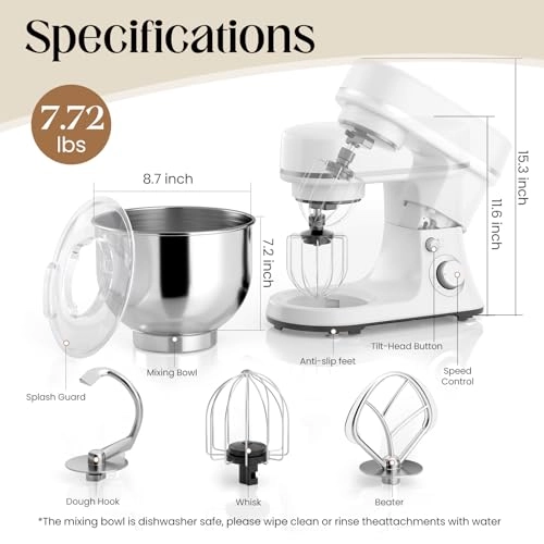 Stand Mixer - 5.3QT 800W