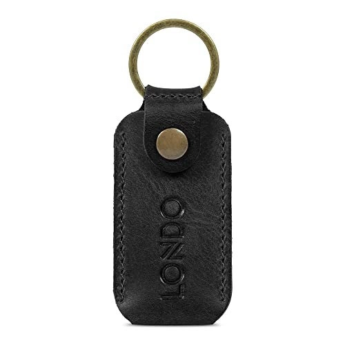 Londo Genuine Leather Case - Keyring for Ledger Nano S
