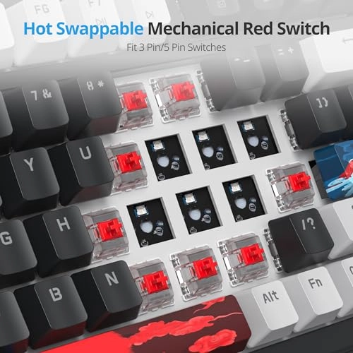 98 Keys Gaming Keyboard - Wired