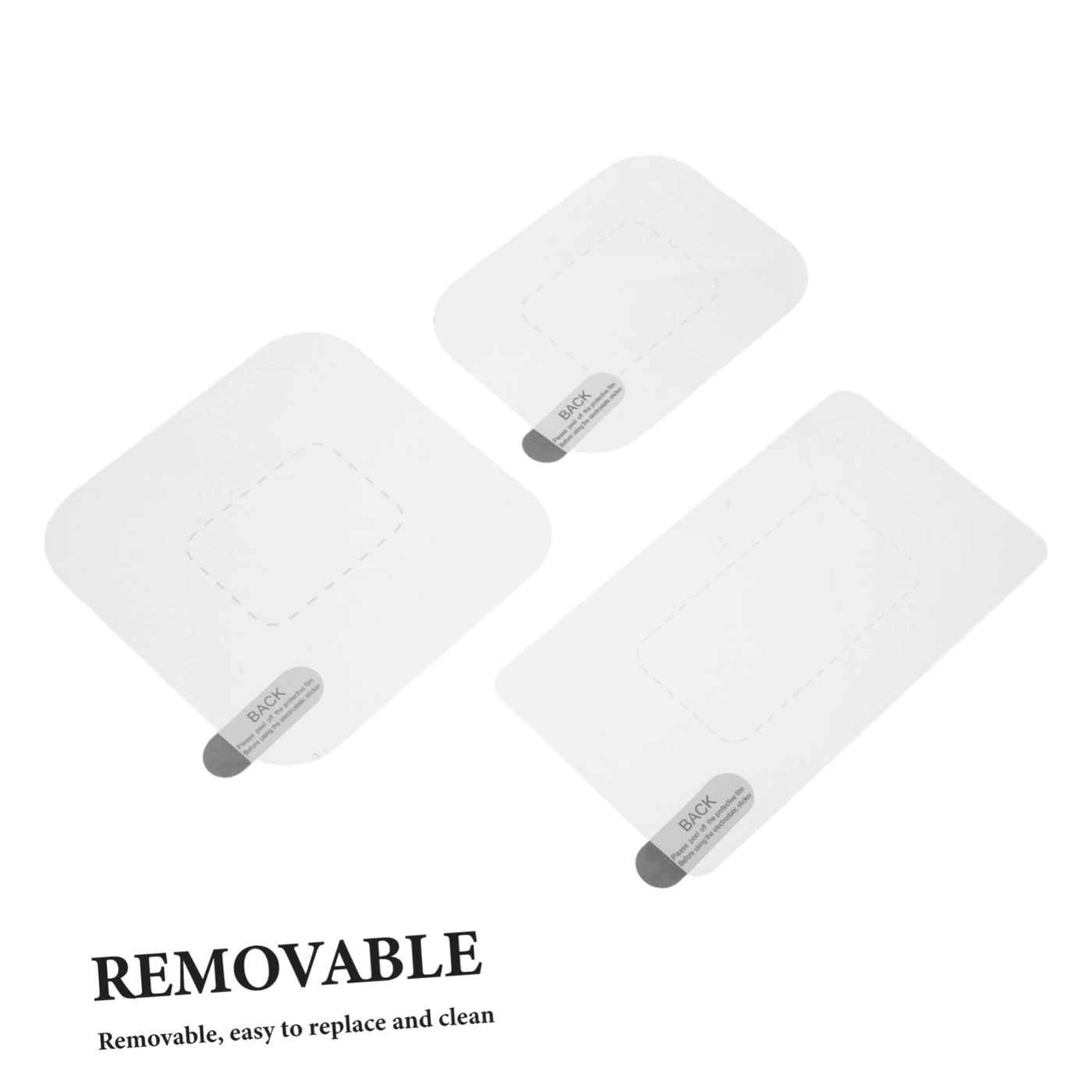 Protective Shields - 12 Sheets Electrostatic