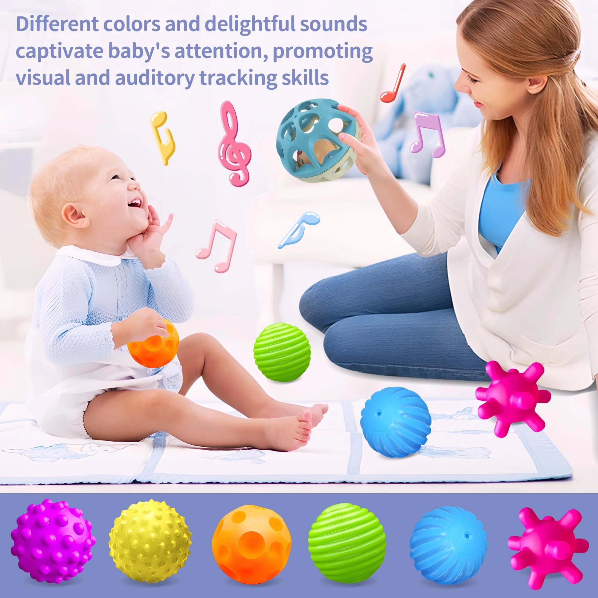 Sensory Balls - Plastic 7