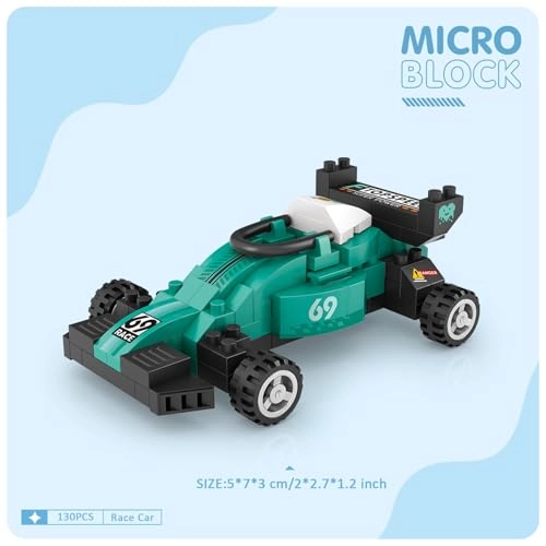 Mini Vehicle Building Blocks - Series 2 Pack