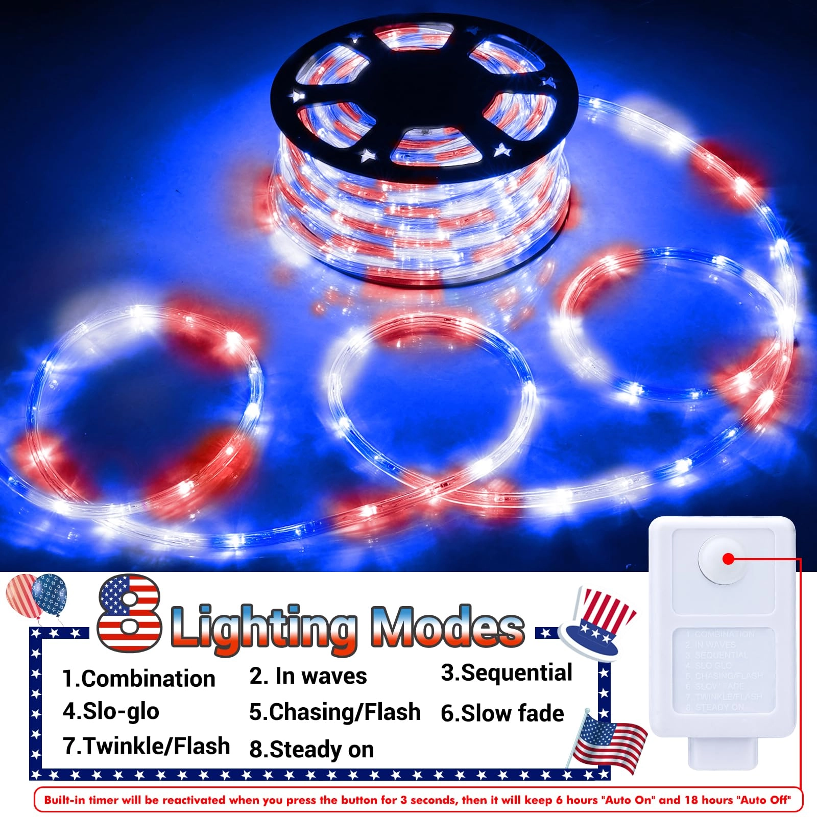 LED Rope Lights - 150ft