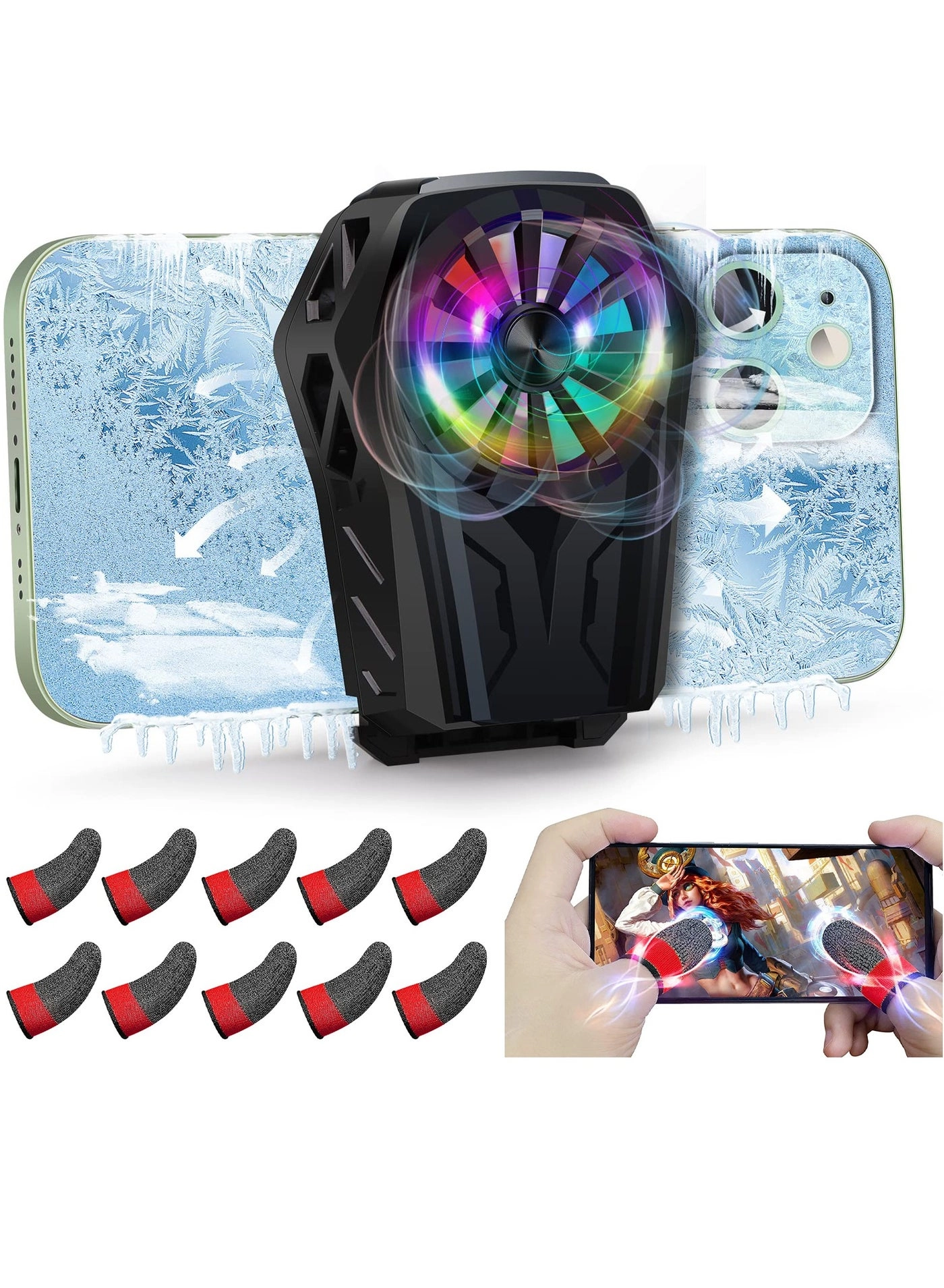 Mobile phone radiator - 4-7.5" Android/iPhone