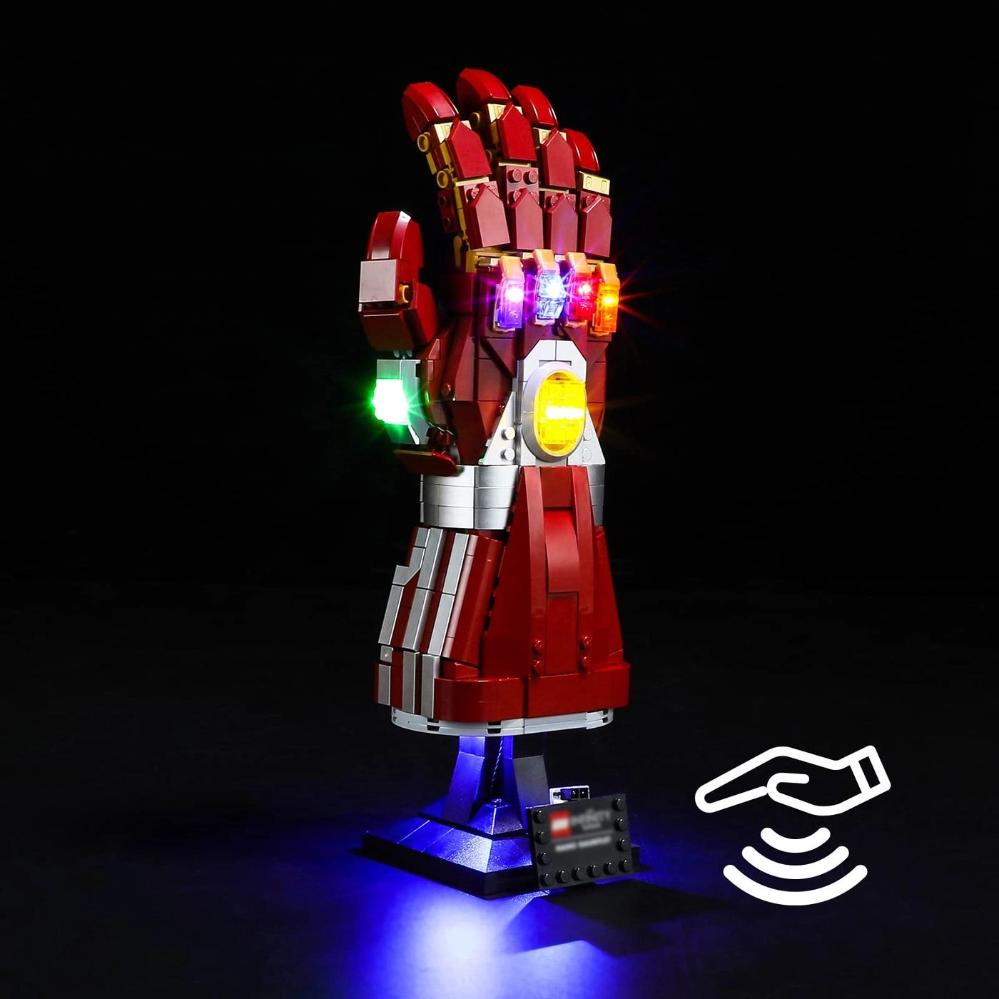 Led Lighting Kit for LEGO-76223 Nano Gauntlet