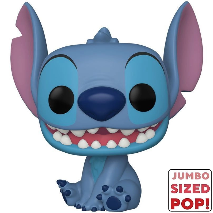 FUNKO TOYS Stitch - Lilo & Stitch - Pop! Jumbo - 10-Inch (25.4 cm) (FU55618)