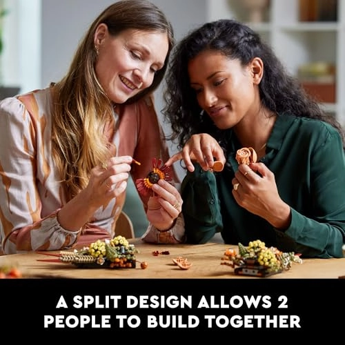 Dried Flower Centerpiece (10314) - Artificial Plants For Adults