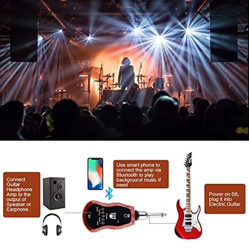 B6 - Guitar Headphone Amp Bluetooth Rechargeable