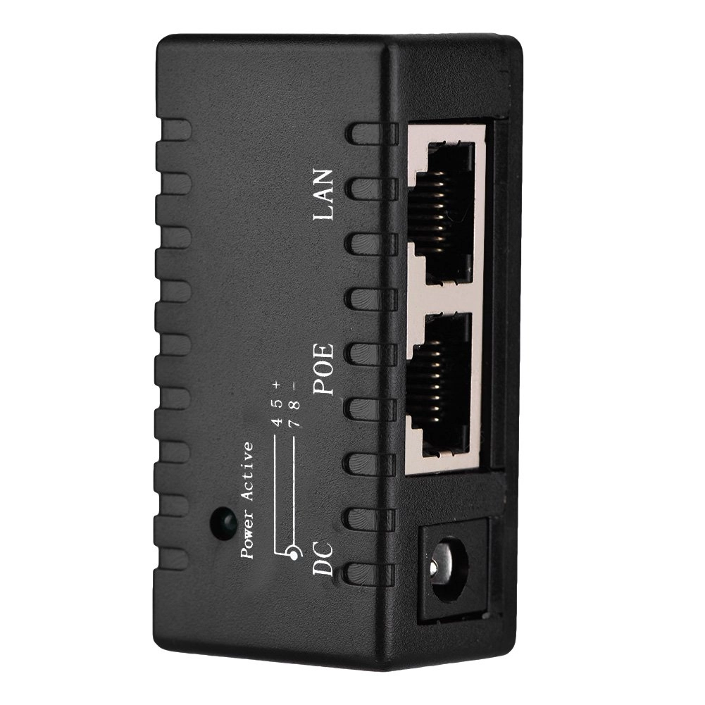 POE Splitter - 5-48V 10/100 Mbps