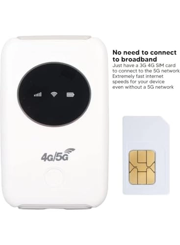 Portable 4G Mobile WiFi Router - Dual Band 300Mbps
