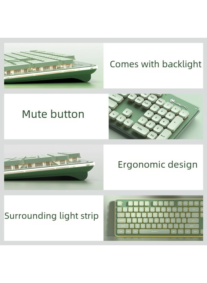 L1 Mechanical Feel Silent Keyboard - Wired/Wireless