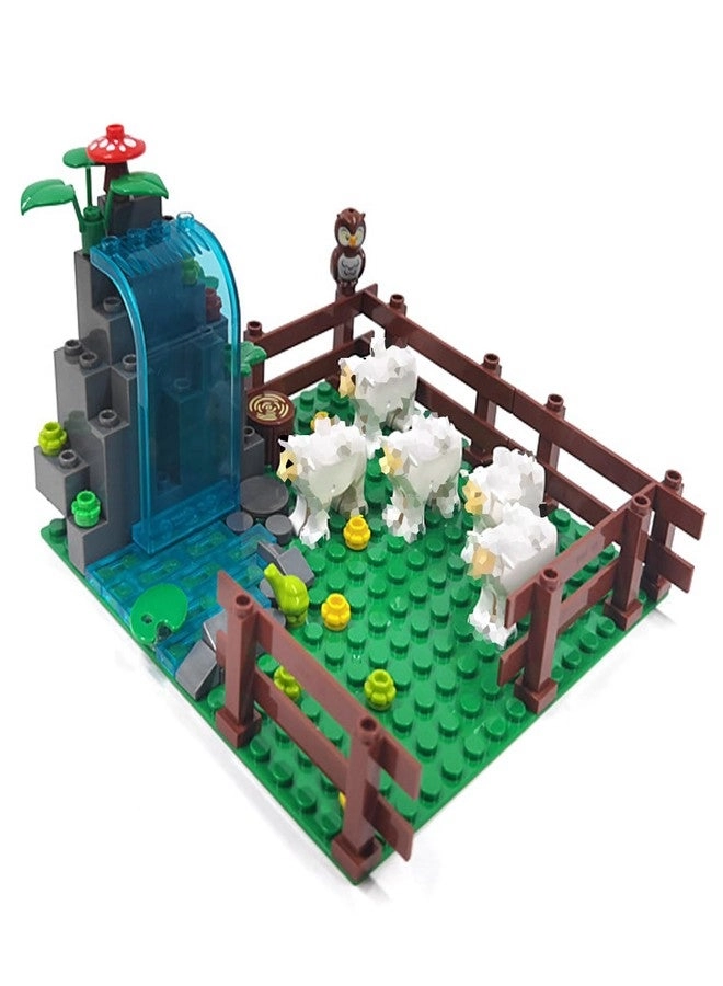 Farm Animals Zoo Building Block Set A