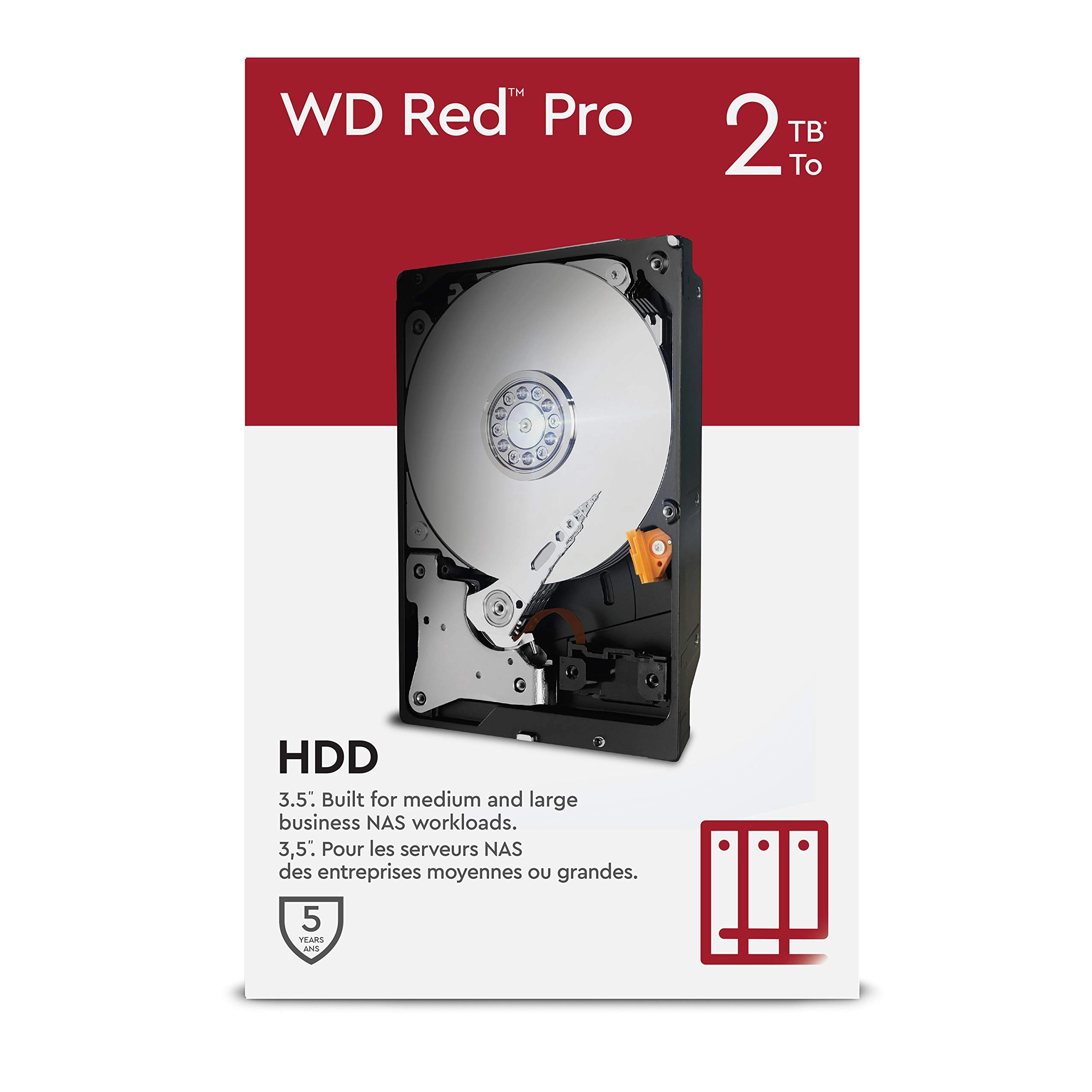 Western Digital Red Pro 3.5" 7200rpm 64MB SATA 6Gb/s (WD2002FFSX-SPPF8N0) - 2TB