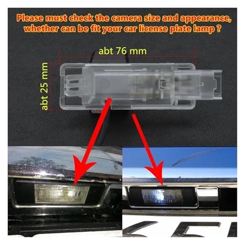 Reverse Camera - low light night vision RCA 1280 x 720