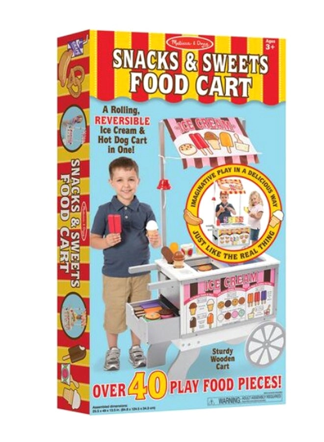 Snacks & Sweets Food Cart - 40+ pcs (MD9350)