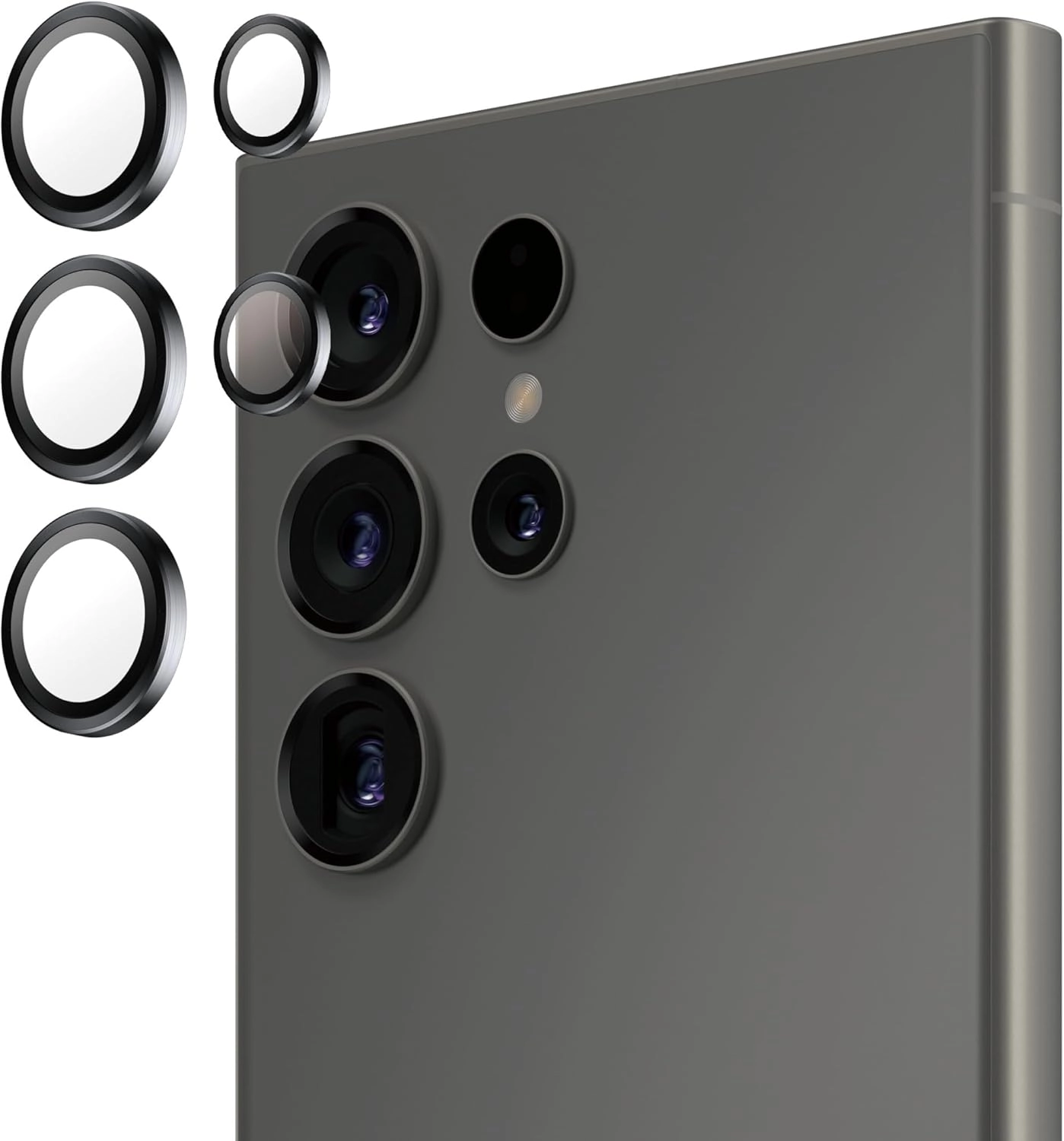 PanzerGlass Hoops Camera Lens Protector - Samsung Galaxy S25 Ultra