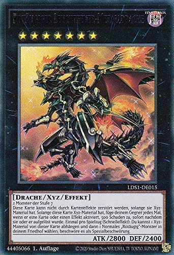 Yugioh Red Eyed Beacon Metal Dragon LDS1-DE015 - German