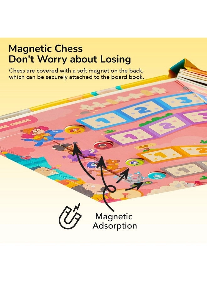 6-In-1 Magnetic Board Game Set - Portable Museum Adventure