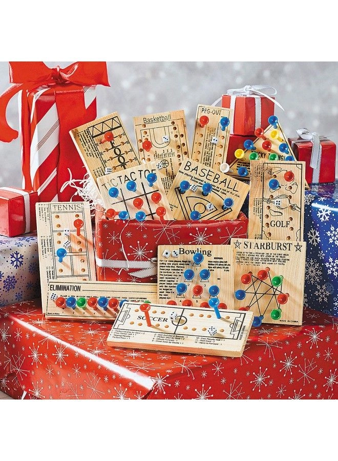 Wooden Peg Board Variety Pack