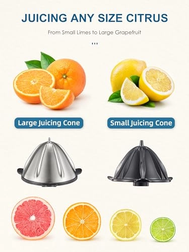 Electric Citrus Juicer Squeezer - 1E+2 Watt