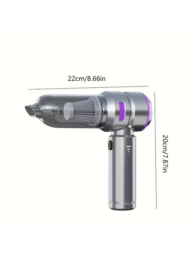 4-in-1 Wireless Handheld Vacuum Cleaner - 2000mAh