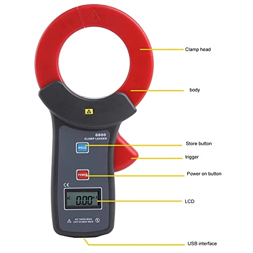 Clamp Ammeter - 1200A 68mm
