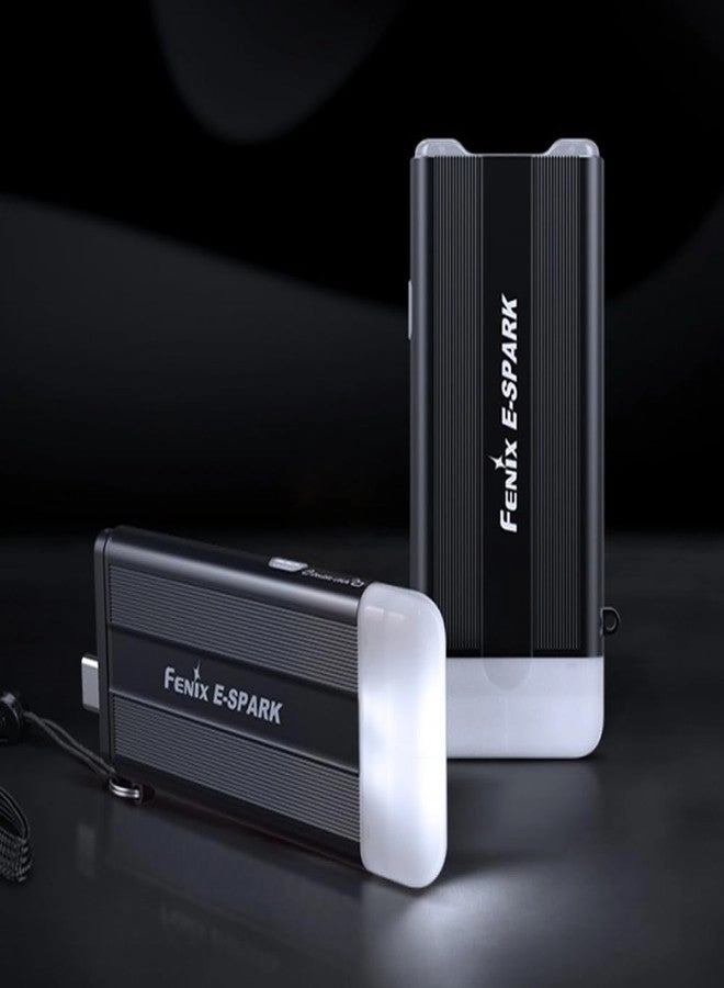E-SPARK Keychain Flashlight - Emergency Power Bank