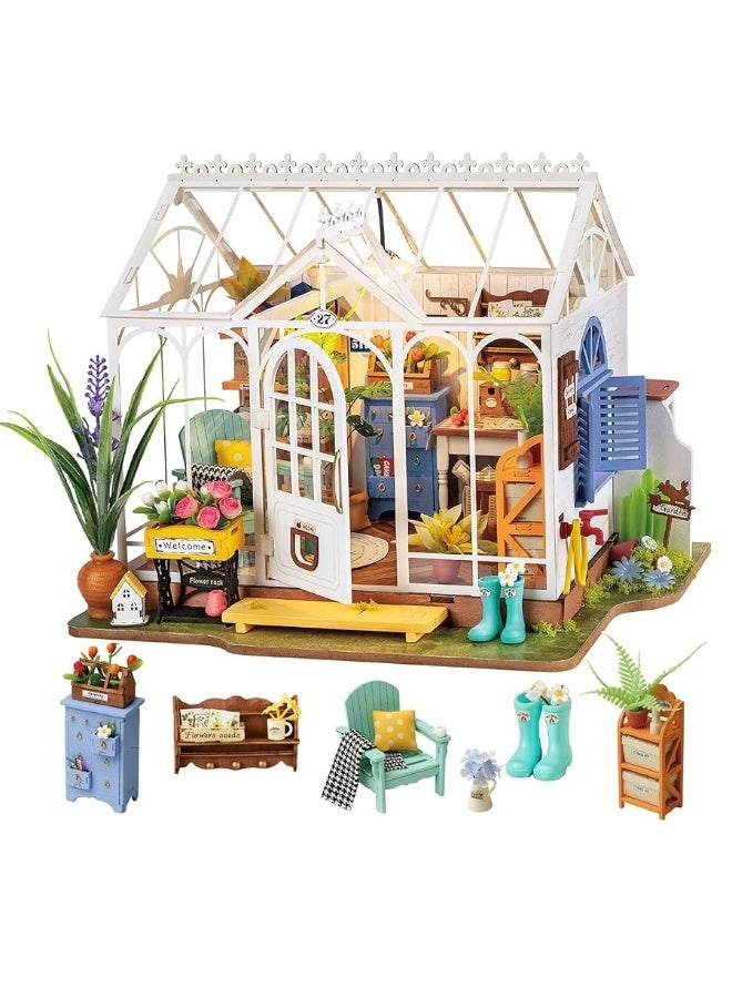 DIY Miniature Dollhouse Kit - Dreamy Garden