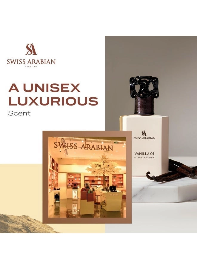 Vanilla 01 Eau de Parfum 50ml