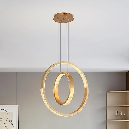 15046 Modern LED Chandelier - warm neutral white Dimmable