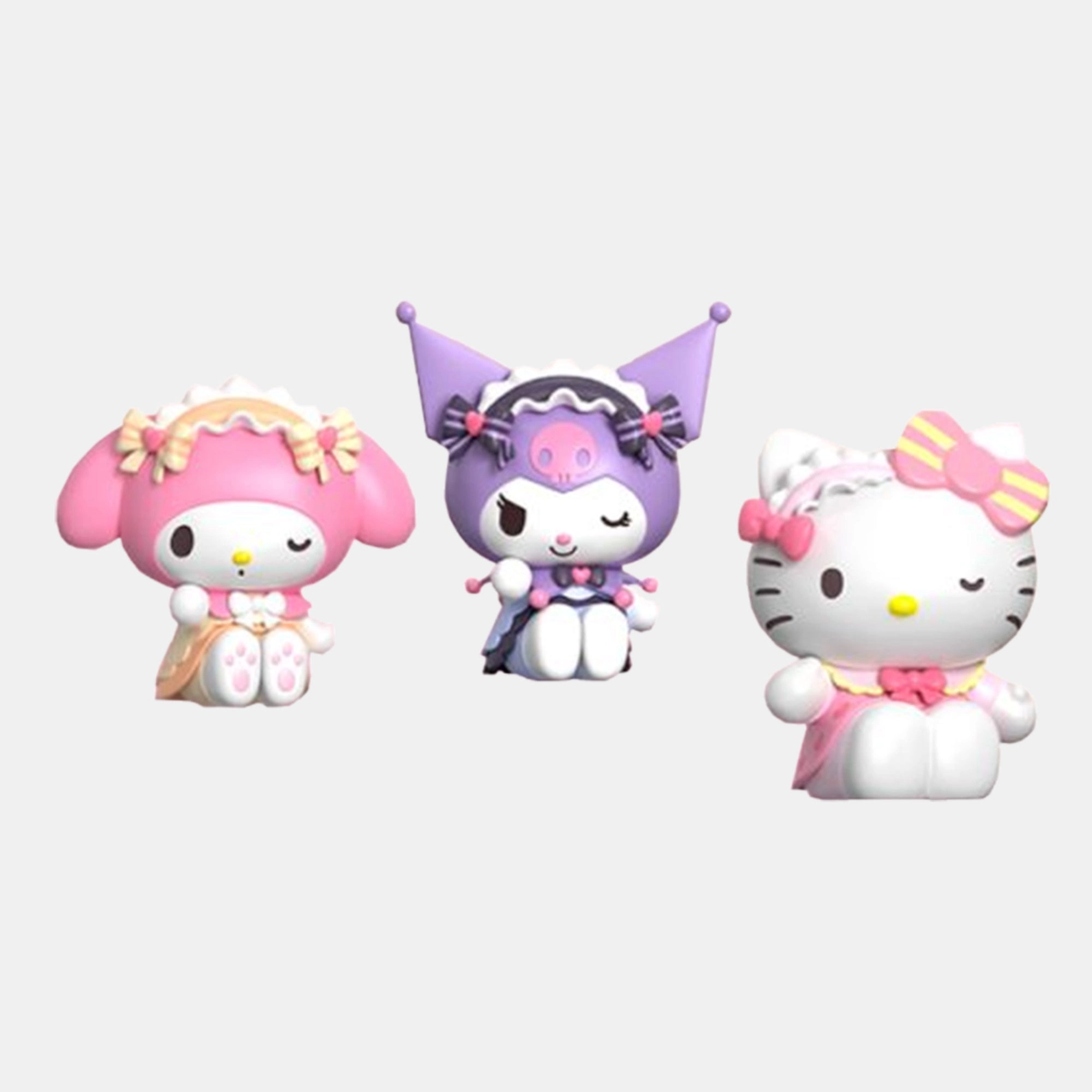 Moetch Bean Sweet Lace Girl Series - 6+ Hello Kitty, My Melody, Kuromi, Cinnamoroll 1 (9 cm) (B364115)
