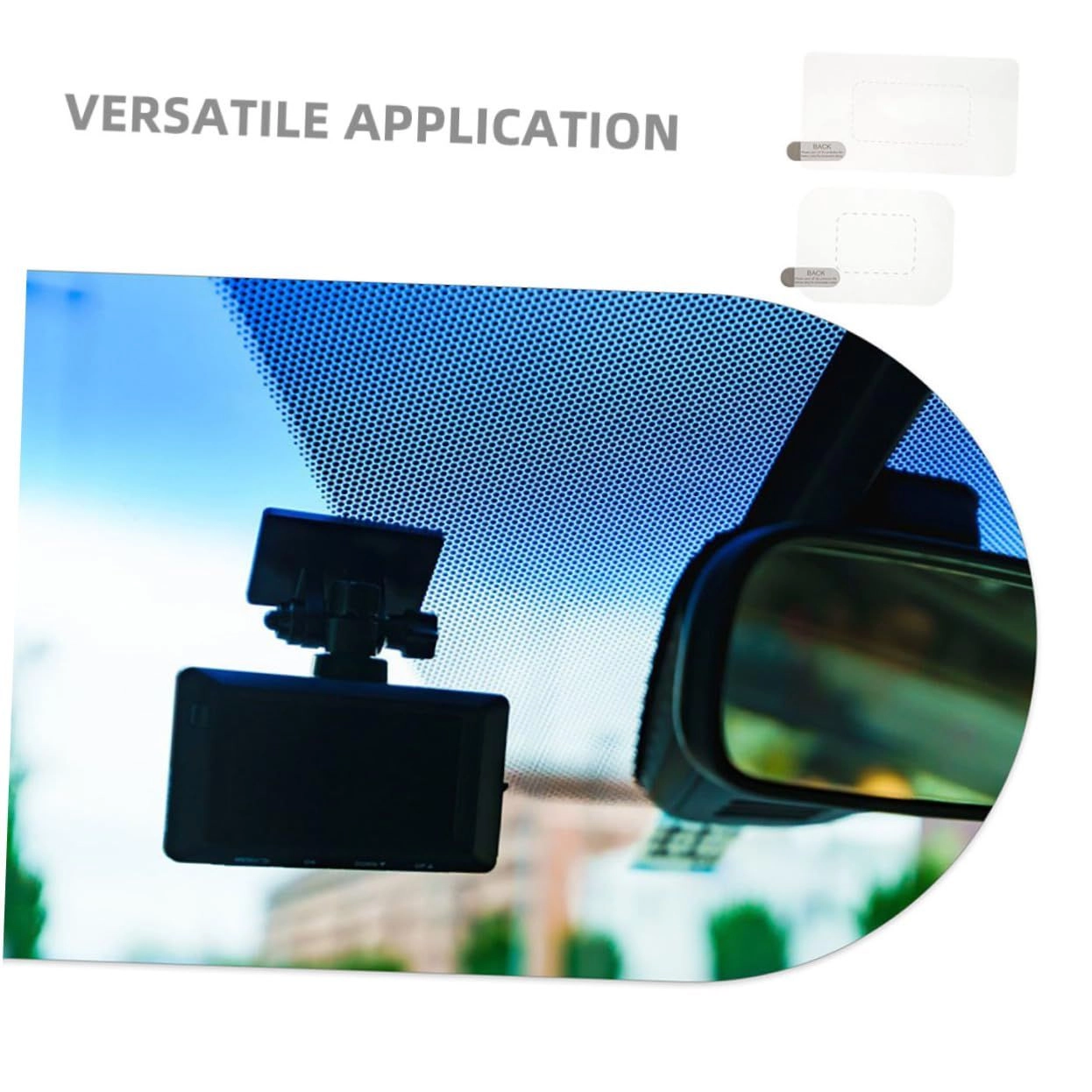 Protective Shields - 16pcs Electrostatic Dash Cam Sticker