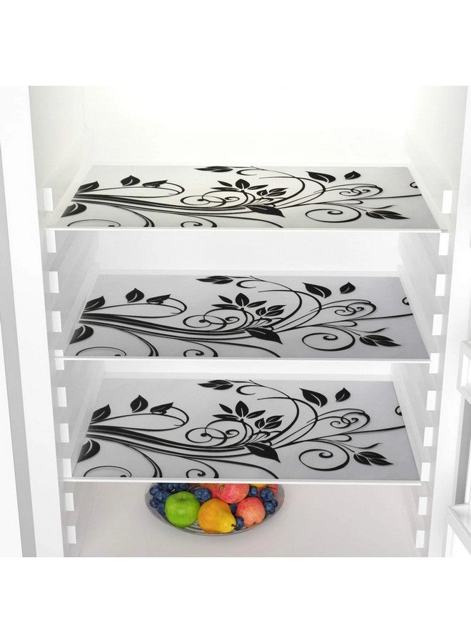 Fridge Top Cover - 1 Piece + Oven Cover - 1 Piece + Fridge Handle Cover - 2 Piece + Fridge Mats - 3 Pieces
