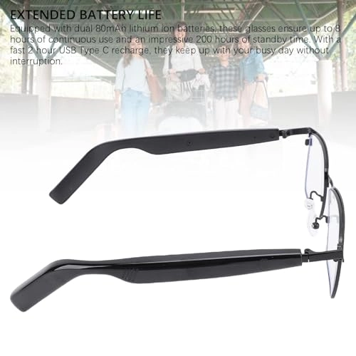 AI Translator Glasses - Bluetooth V5.4 100+ Languages