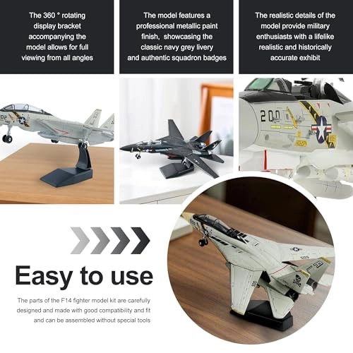 F-14 Tomcat Model Kit (XWQ-00R-003) - 1:72