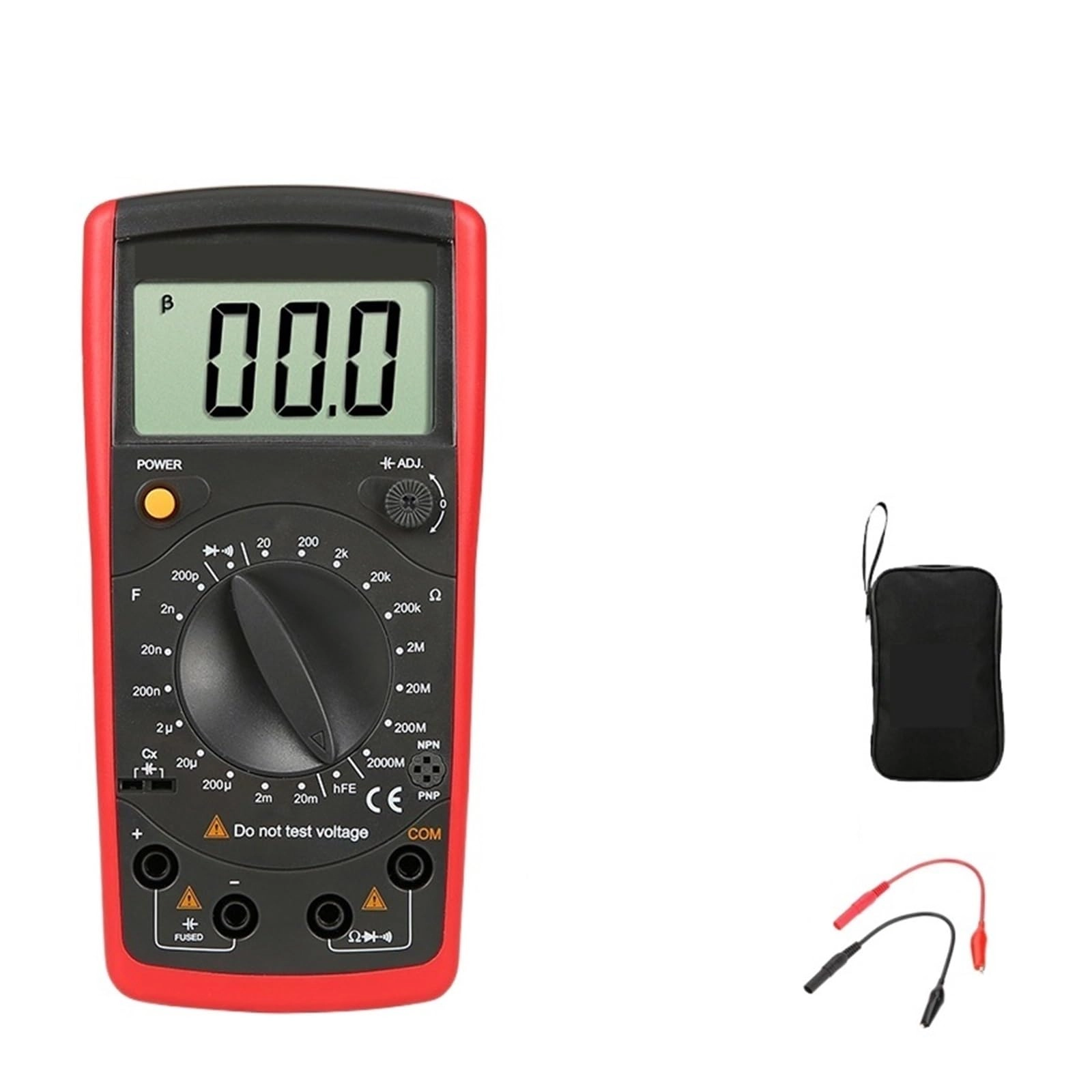 LCR-TC1 - 1.8" TFT LCD Multimeter Transistor Tester