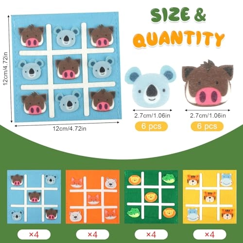 Tic Tac Toe - 2 months and up 16 pieces