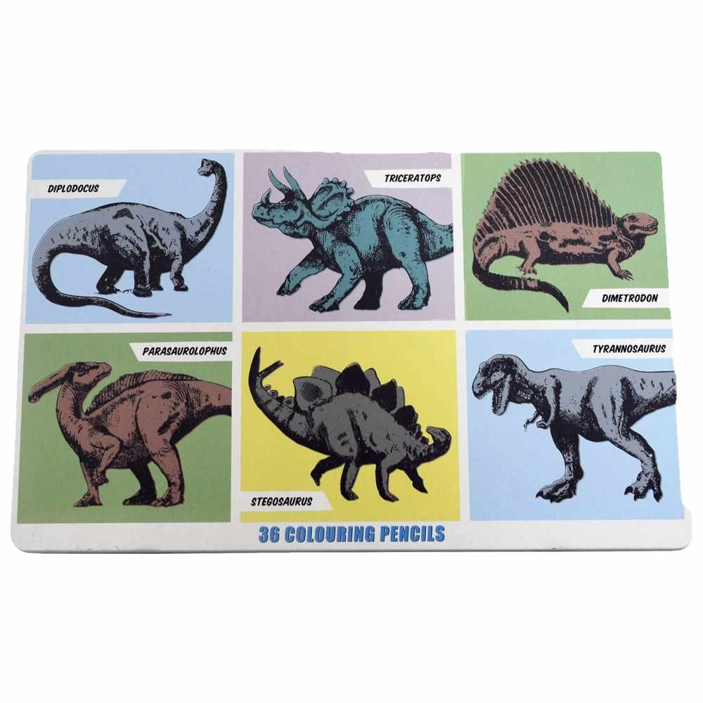 REX LONDON Colouring Pencils In A Tin - 36 Pcs