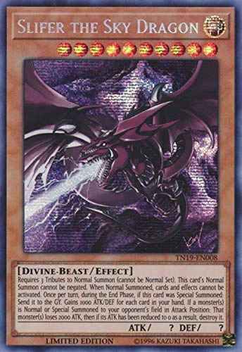 Yu-Gi-Oh! Slifer the Sky Dragon TN19-EN008 - Limited Edition