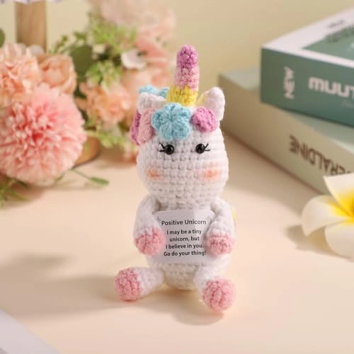 Unicorn Crochet 13 cm