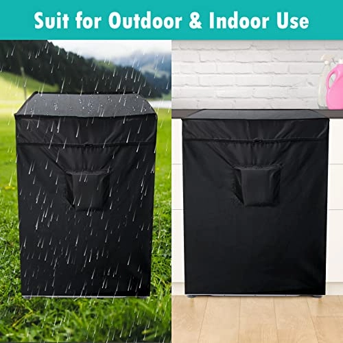 Chest Freezer Cover - Black 3.5 Cubic Feet Waterproof