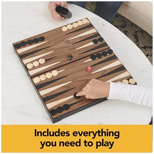 Backgammon - Deluxe Wooden 2-Player