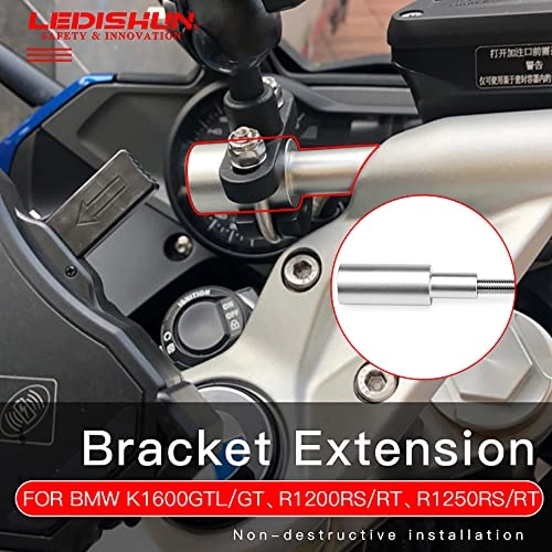 Navigation Bracket Extension Rod Riser Kit - Handlebar Mount Smartphones