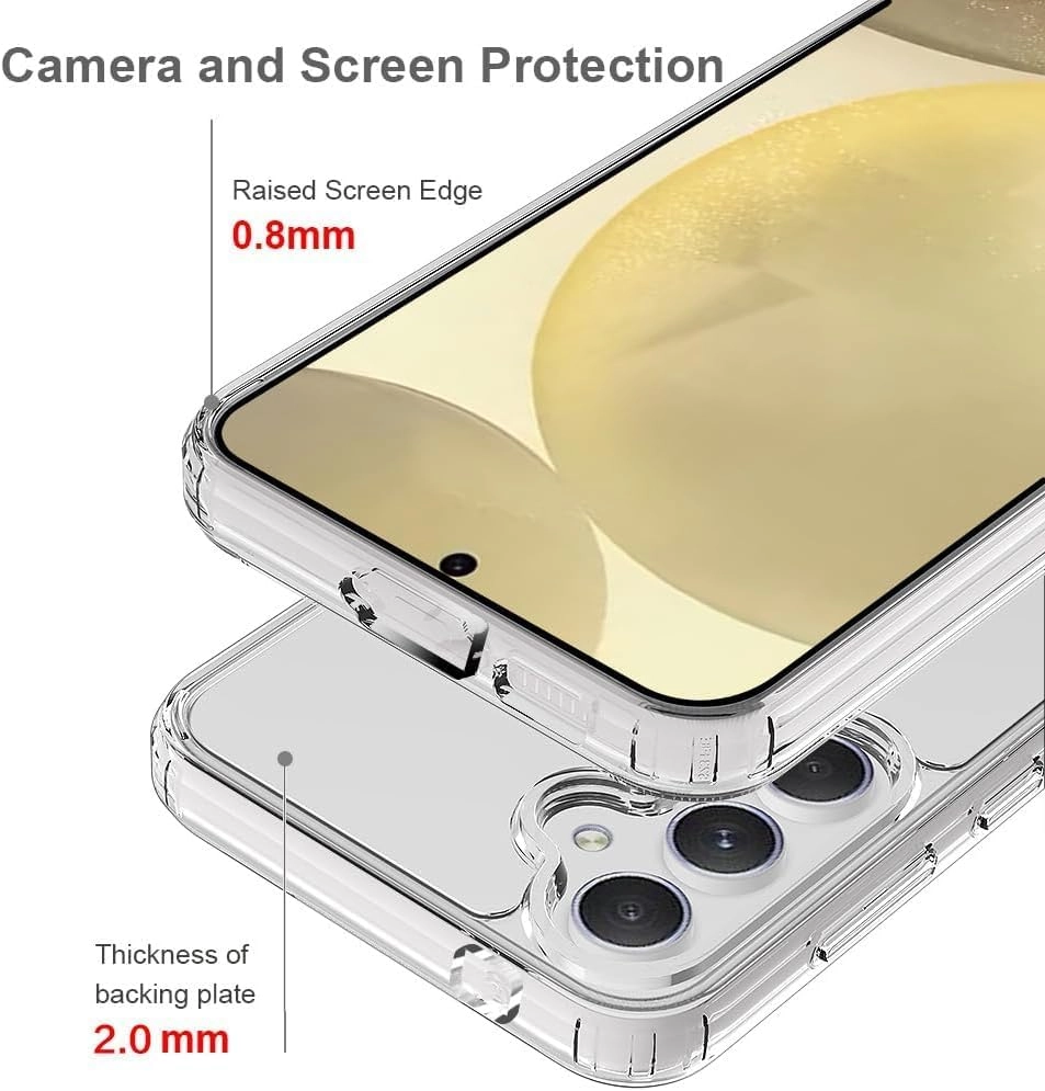 Lucid Case - Clear + Screen Protector for Samsung Galaxy A56