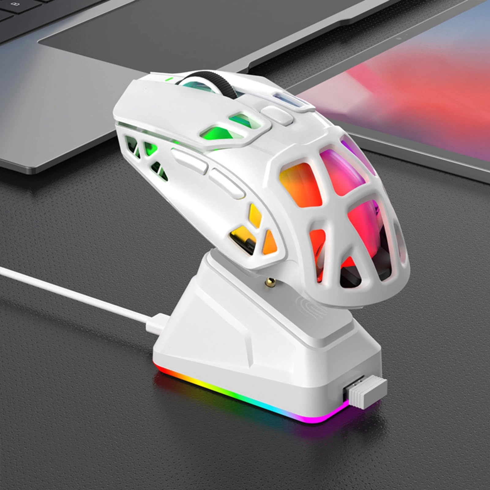 Gaming Mouse - 2.4G BT Wired
