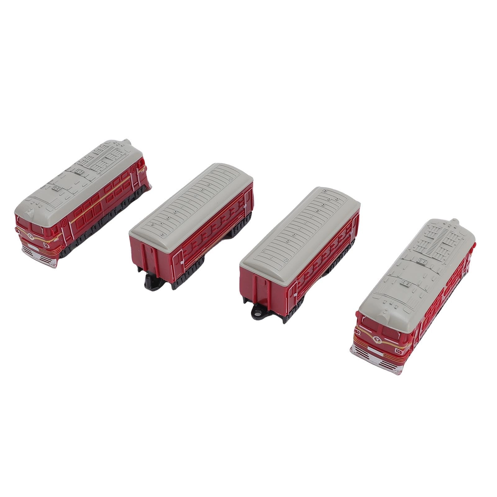 Retro Alloy Model Train Set - 1:60 4pcs