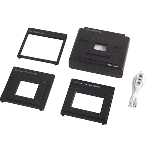 Mobile Film Scanner - Slides and Negative Copying LED Lighted Viewing