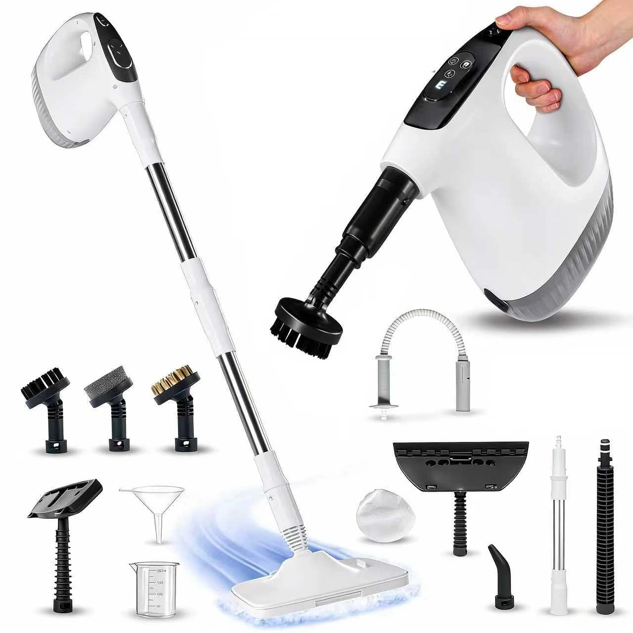 YOUWE7 Steam Mop & Detachable Handheld Steam Cleaner - 370ML